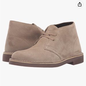 Clarks Acre Bridge Ankle Bootie Suede Leather